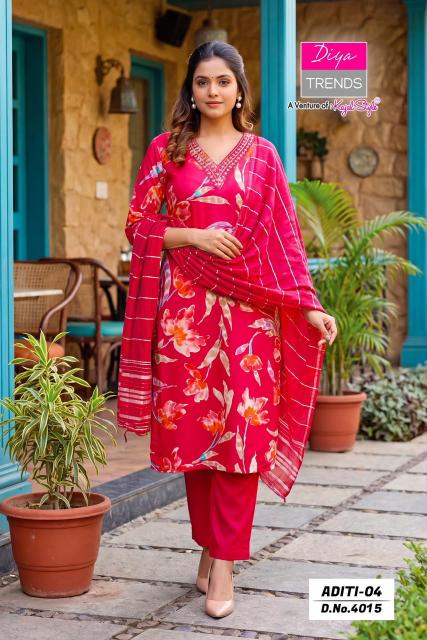 Diya trends aditi vol 4 best wholesale.kurtis.in.ramamurthynagar